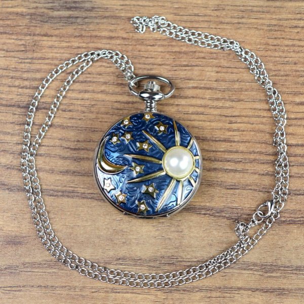 Taschenuhr "Sonne, Mond und Sterne"